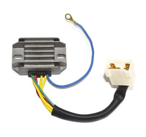 REGOLATORE COMPATIBILE TRIFASE 12V 6 CAVI APRILIA SCARABEO 125 1999-2002, N.O. AP8112906