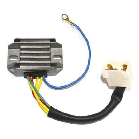 REGOLATORE COMPATIBILE TRIFASE 12V 6 CAVI APRILIA SCARABEO 125 1999-2002, N.O. AP8112906