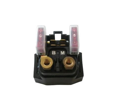 RELE' AVVIAMENTO 12V-150A CON FUSIBILE 10A-4 FASTON, COMPATIBILE YAMAHA XT 125 RX-YBR