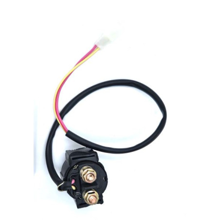 RELE' AVVIAMENTO 12V-100A COMPATIBILE UNIVERSALE SCOOTER 2 CAVI CON CONNETTORE