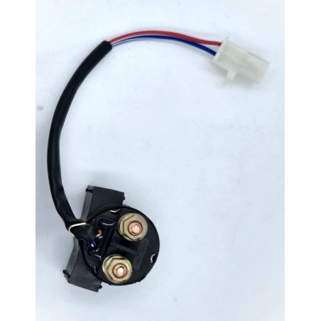 RELE' AVVIAMENTO COMPATIBILE YAMAHA MAJESTY 125, XV 535, XT 600, CON CONNETTORE E FASTON FEMMINA 12V-100A