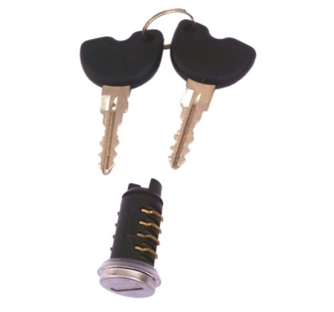 KIT SERRATURA 1 CILINDRETTO 2 CHIAVI COMPATIBILE PIAGGIO VESPA LIBERTY