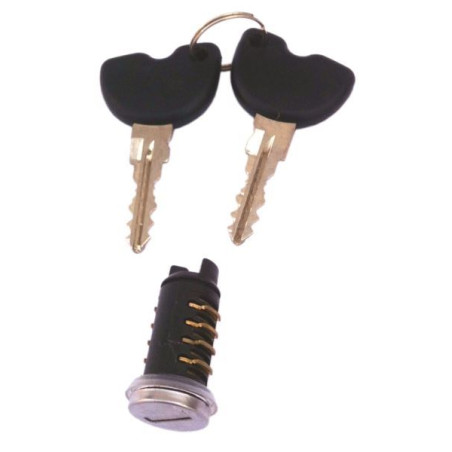 KIT SERRATURA 1 CILINDRETTO 2 CHIAVI COMPATIBILE PIAGGIO VESPA LIBERTY