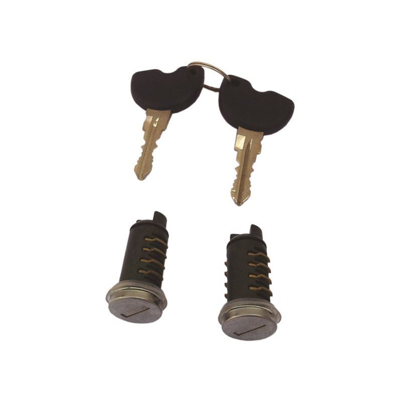 KIT SERRATURA 2 CILINDRETTI 2 CHIAVI COMPATIBILE VESPA n.o. 573905