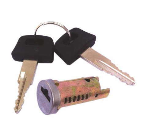 KIT SERRATURA 1 CILINDRETTO 2 CHIAVI COMPATIBILE PIAGGIO VESPA 125 OEM 96486