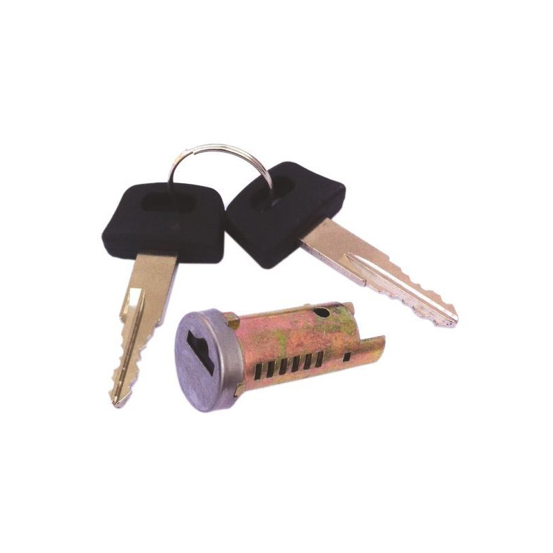 KIT SERRATURA 1 CILINDRETTO 2 CHIAVI COMPATIBILE PIAGGIO VESPA 125 OEM 96486