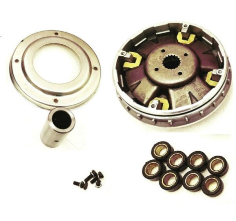 SEMIPULEGGIA MOTRICE MOBILE VARIATORE COMPLETO COMPATIBILE YAMAHA X-MAX 250, VERSITY 300, N.O.1C0E76061000