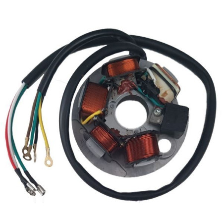STATORE A 5 BOBINE E 7 CAVI 12V COMPATIBILE VESPA ET3 125 N.O. 186974