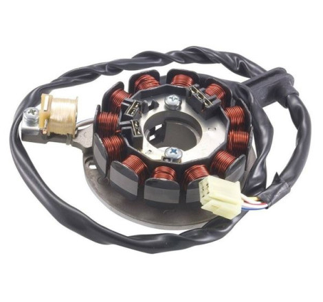STATORE A 12 BOBINE E 4 CAVI COMPATIBILE YAMAHA TZR 50 N.O. 5WX-H1410-00