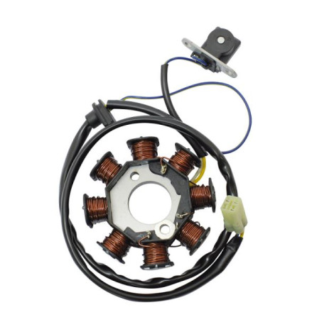 STATORE 8 BOBINE COMPATIBILE KYMCO PEOPLE 125/150 MALAGUTI CIAK 125 150 N.O. 58200500/400