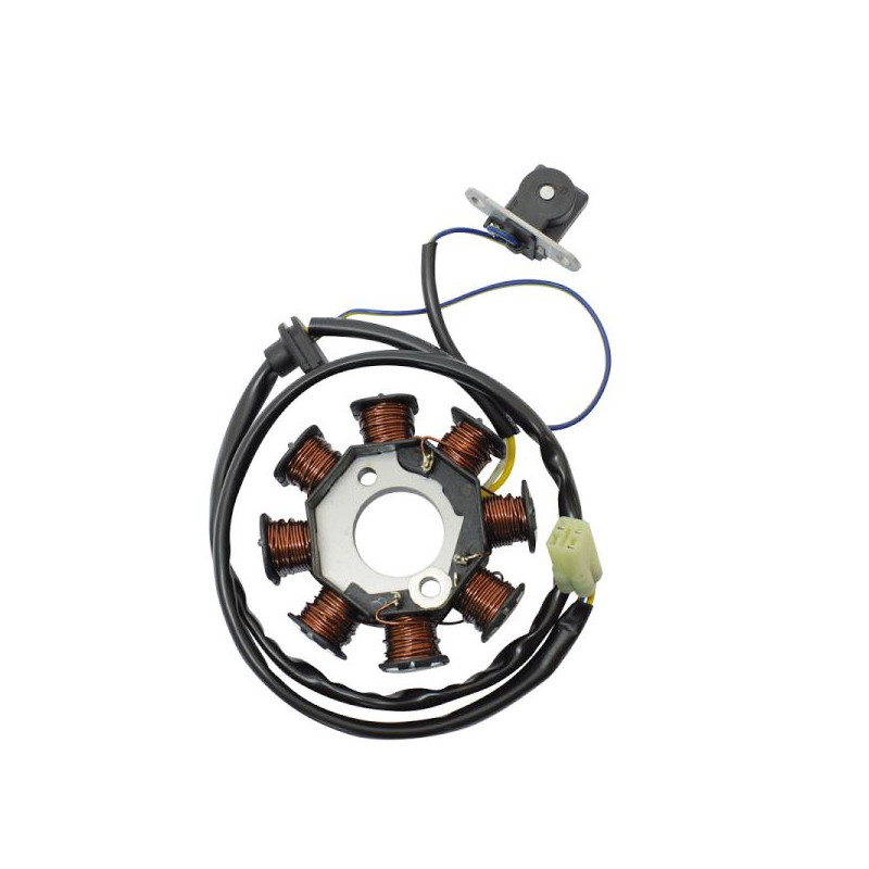 STATORE 8 BOBINE COMPATIBILE KYMCO PEOPLE 125/150 MALAGUTI CIAK 125 150 N.O. 58200500/400