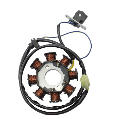 STATORE 8 BOBINE COMPATIBILE KYMCO PEOPLE 125/150 MALAGUTI CIAK 125 150 N.O. 58200500/400