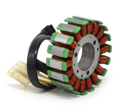 STATORE A 18 BOBINE COMPATIBILE KTM DUKE 125 ABS 2001-2019, RC125-RC200-RC200 ABS, N.O. 90139004000