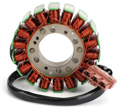 STATORE A 18 BOBINE KTM 690 DUKE 2013-2017, KTM 690 ENDURO R 2014-2017, N.O. 75039004100