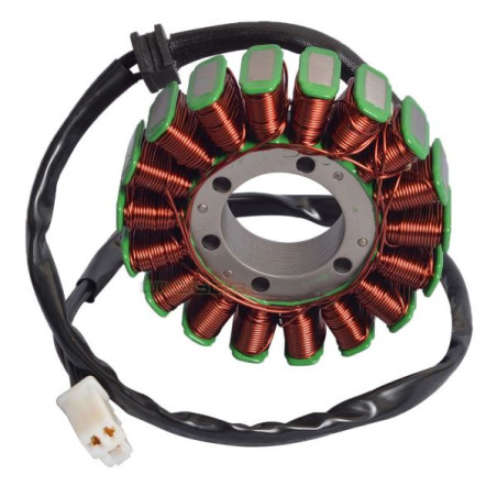 STATORE A 18 POLI COMPATIBILE TRIUMPH TIGER 955 2001-2006  Ø EST. 104mm INT 42mm, N.O. TR.T1300502/T1300350