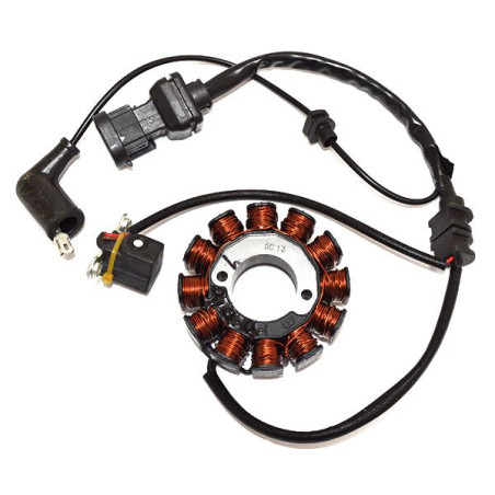 STATORE 12 POLI TRIFASE COMPATIBILE PIAGGIO VESPA 125 946 4T-3V, N.O. 680205