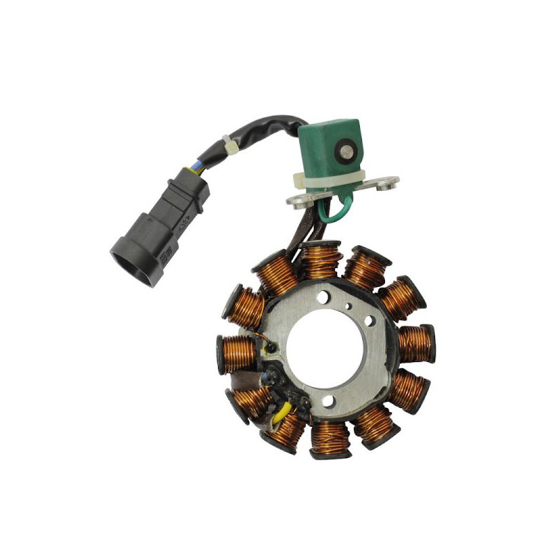 STATORE 12 POLI CON PICK UP COMPATIBILE PIAGGIO VESPA 50 LX/S 4T 4V / FLY 4V, APRILIA SCARABEO 50 4T 4V, N.O. 833632