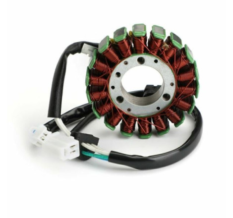 STATORE 18 POLI COMPATIBILE YAMAHA MAJESTY 250 1996-2001, APRILIA LEONARDO 250 1999-2001, N.O.4HC814100100 , AP8122629