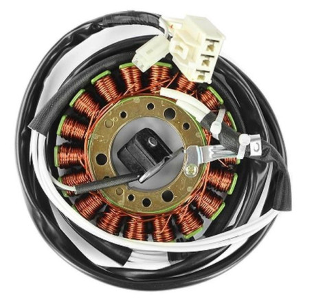 STATORE A 18 POLI TRIFASE CON PICK-UP A 2 CAVI COMPATIBILE YAMAHA XP T-MAX ABS SV 500 2008-2011, N.O.4B5814100000