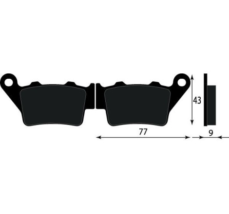 PASTIGLIE FRENO PLATINUM SERIES COMPATIBILE DUCATI HONDA KTM