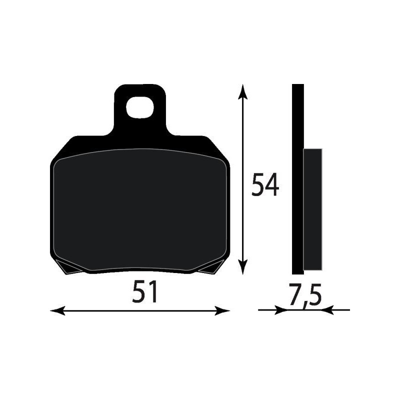 PASTIGLIE FRENO PLATINUM SERIES COMPATIBILE PIAGGIO BEVERLY T400 ANT POST YAMAHA X-CITY X-MAX MAJESTY 125 150