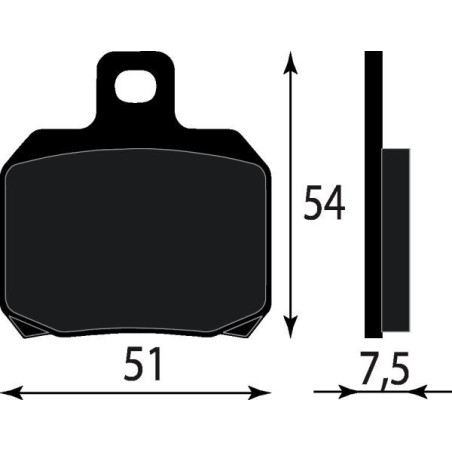PASTIGLIE FRENO PLATINUM SERIES COMPATIBILE PIAGGIO BEVERLY T400 ANT POST YAMAHA X-CITY X-MAX MAJESTY 125 150