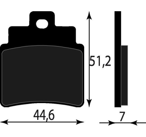 PASTIGLIE FRENO PLATINUM SERIES COMPATIBILE KYMCO GRAND DINK 250 ANT