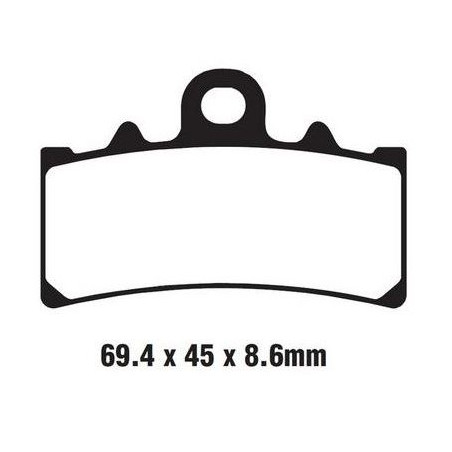 PASTIGLIE FRENO PLATINUM SERIES COMPATIBILE KTM DUKE 125-200-250, DUKE ABS 125-200-390 N.O. 90113030000