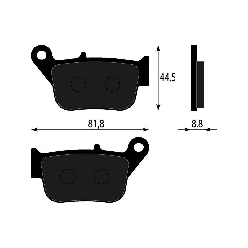 PASTIGLIE FRENO PLATINUM SERIES COMPATIBILE YAMAHA X MAX 125 POST