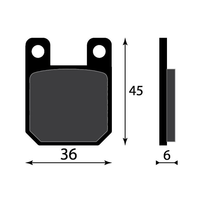 PASTIGLIE FRENO PLATINUM SERIES COMPATIBILE APRILIA PEUGEOT