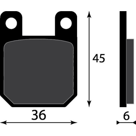 PASTIGLIE FRENO PLATINUM SERIES COMPATIBILE APRILIA PEUGEOT