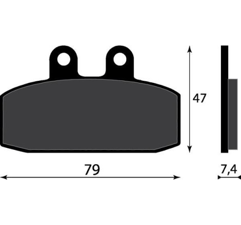 PASTIGLIE FRENO PLATINUM SERIES COMPATIBILE APRILIA SCARABEO 125 500 ANTERIORE