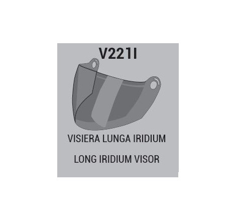 VISIERA IRIDIUM PER CASCO 221