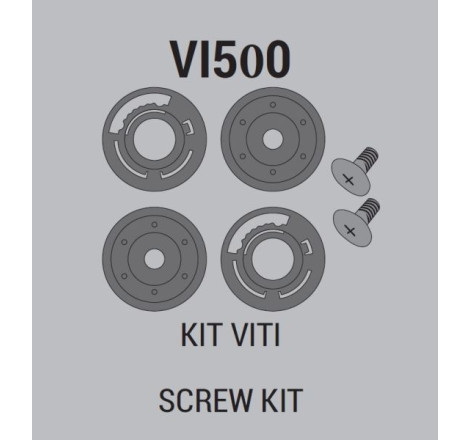 KIT VITI PER CASCO 500