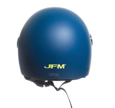 CASCO DEMI JET MONOCOLORE BLU OPACO M