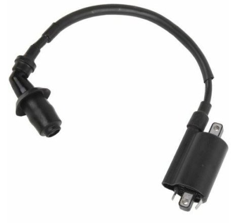BOBINA ACCENSIONE ALTA TENSIONE CON ATTACCO CANDELA COMPATIBILE KYMCO-MALAGUTI-YAMAHA 250, 2,70 OHM N.O. AP0265417