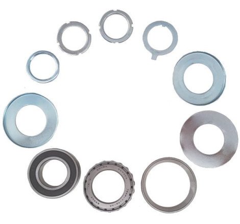 SERIE CALOTTE STERZO COMPLETA COMPATIBILE PIAGGIO BEVERLY DA 125 A 250