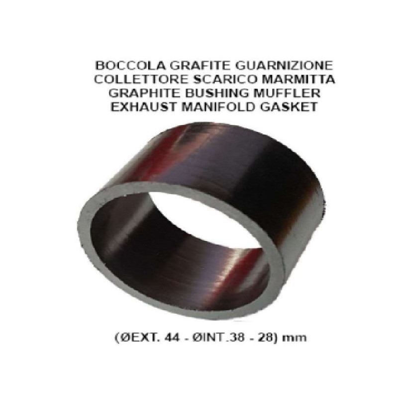 BOCCOLA IN GRAFITE COMPATIBILE PIAGGIO BEVERLY 350-500 MIS  44 X 38 X 28