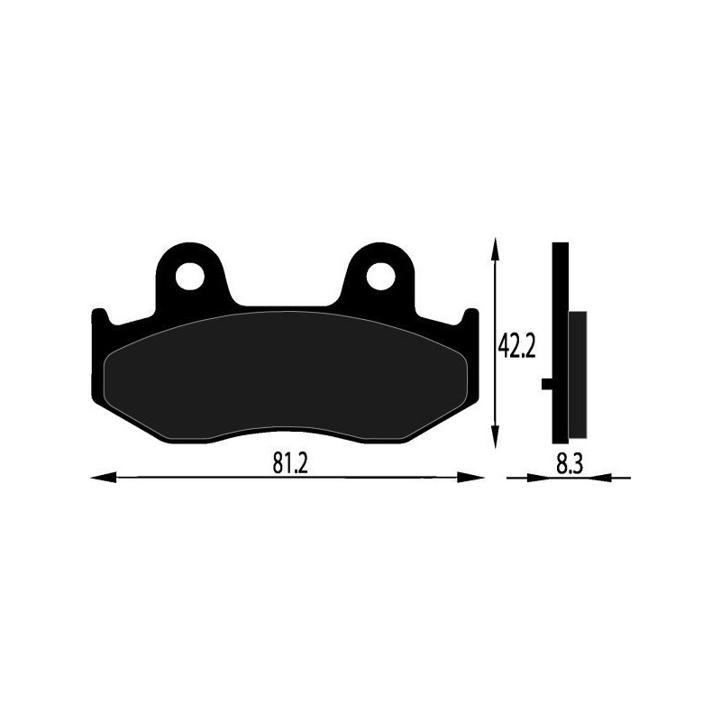 PASTIGLIE FRENO ORGANICHE COMPATIBILE SUZUKI AN BURGMAN