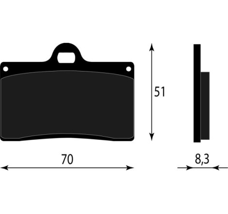PASTIGLIE FRENO ORGANICHE COMPATIBILE DUCATI APRILIA MOTO GUZZI