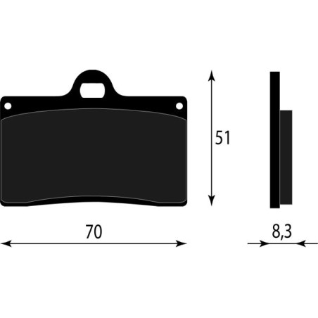 PASTIGLIE FRENO ORGANICHE COMPATIBILE DUCATI APRILIA MOTO GUZZI