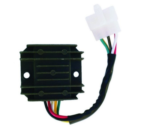 REGOLATORE DI TENSIONE RADDRIZZATORE 5 CAVI 1 CONNETTORE COMPATIBILE KYMCO AGILITY 50 150 PEOPLE S 200 N.O. 00169587