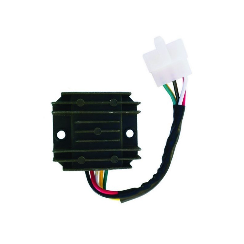 REGOLATORE DI TENSIONE RADDRIZZATORE 5 CAVI 1 CONNETTORE COMPATIBILE KYMCO AGILITY 50 150 PEOPLE S 200 N.O. 00169587