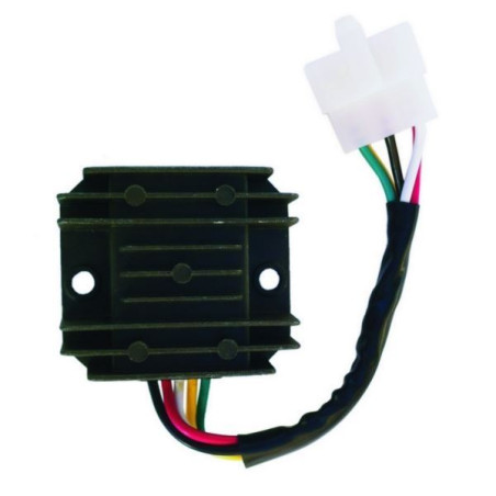 REGOLATORE DI TENSIONE RADDRIZZATORE 5 CAVI 1 CONNETTORE COMPATIBILE KYMCO AGILITY 50 150 PEOPLE S 200 N.O. 00169587