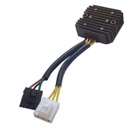 REGOLATORE DI TENSIONE RADDRIZZATORE 6 CAVI 2 CONNETTORI COMPATIBILE HONDA SH i 125 150 N.O. 31600KTF641