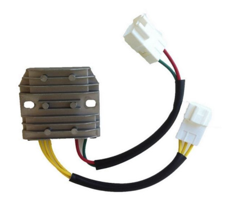 REGOLATORE DI TENSIONE 5 FASTON 2 CONNETTORI COMPATIBILE HONDA SH 300 ABS 07 10 N.O. 31600-KTW-901