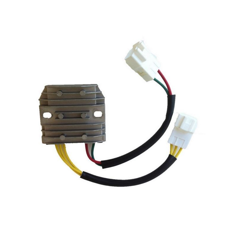 REGOLATORE DI TENSIONE 5 FASTON 2 CONNETTORI COMPATIBILE HONDA SH 300 ABS 07 10 N.O. 31600-KTW-901