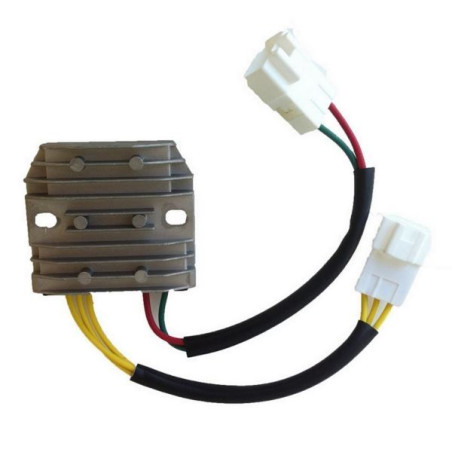 REGOLATORE DI TENSIONE 5 FASTON 2 CONNETTORI COMPATIBILE HONDA SH 300 ABS 07 10 N.O. 31600-KTW-901