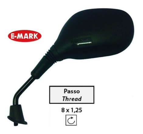 SPECCHIETTO RETROVISORE NERO SINISTRO COMPATIBILE HONDA SH 125 150 OEM 88220KPR900