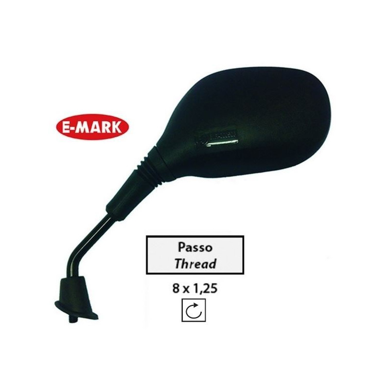 SPECCHIETTO RETROVISORE NERO SINISTRO COMPATIBILE HONDA SH 125 150 OEM 88220KPR900